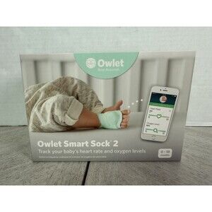 Owlet Smart Sock 2 Baby Heart Rate & Oxygen Level Health Monitor Tested